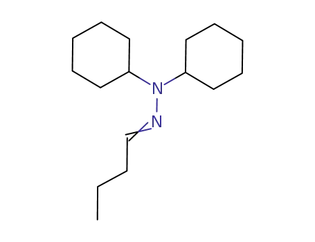 Molecular Structure of 935753-45-0 (2,2-dicyclohexyl-1-butylidenehydrazine)