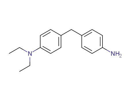Molecular Structure of 75815-90-6 (NN-diethylbis-(4-aminophenyl)methane)