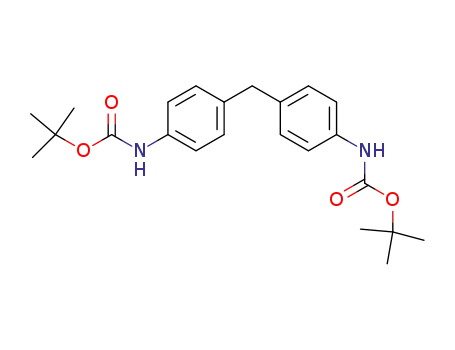 Molecular Structure of 59255-81-1 (O,O'-di-tert-butyl 4,4'-methylenebis(4,1-phenylene)dicarbamate)