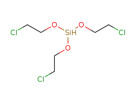 Molecular Structure of 10138-79-1 (TRIS(2-CHLOROETHOXY)SILANE)