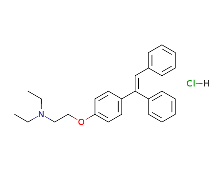 cis-1,2-Diphenyl-1-<4-(2-diethylaminoethoxy)phenyl>ethylene hydrochloride