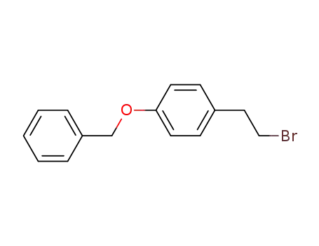 Molecular Structure of 52446-52-3 (1-(2-Bromoethyl)-4-(phenylmethoxy)benzene)
