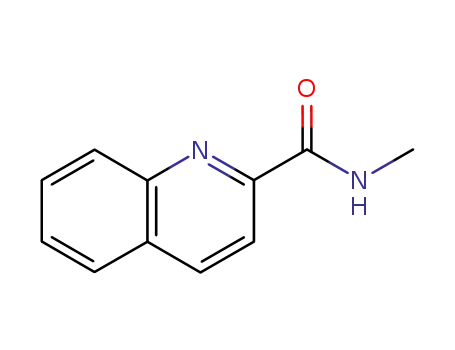 Molecular Structure of 2632-42-0 (2-Quinolinecarboxamide, N-methyl-)
