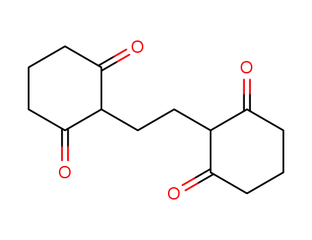 Molecular Structure of 855359-65-8 (2,2'-ethanediyl-bis-cyclohexane-1,3-dione)