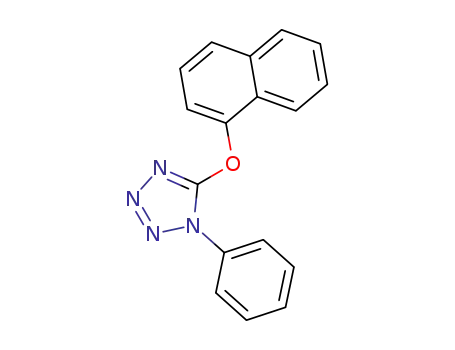 5-naphthalen-1-yloxy-1-phenyl-1<i>H</i>-tetrazole