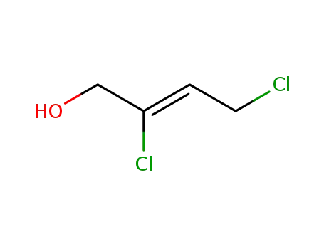 Molecular Structure of 7166-52-1 ((<i>Z</i>)-2,4-dichloro-but-2-en-1-ol)