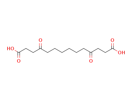 Molecular Structure of 3860-19-3 (4,11-dioxo-tetradecanedioic acid)