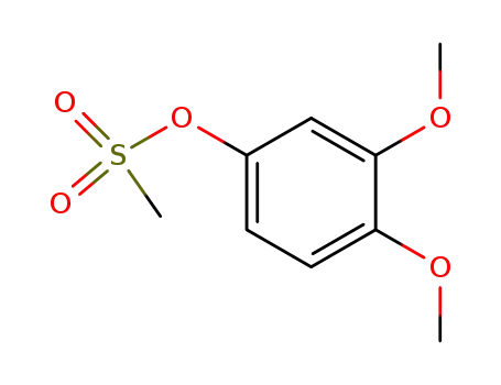 Molecular Structure of 101959-15-3 ((3,4-dimethoxyphenyl) methanesulfonate)