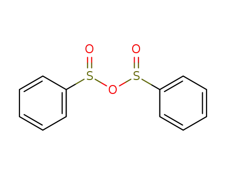 Molecular Structure of 13086-77-6 (benzenesulfinic anhydride)