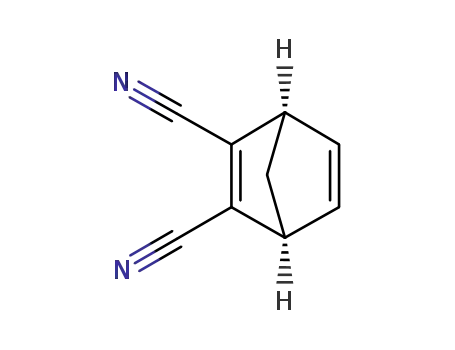 Molecular Structure of 825-24-1 (bicyclo[2.2.1]hepta-2,5-diene-2,3-dicarbonitrile)