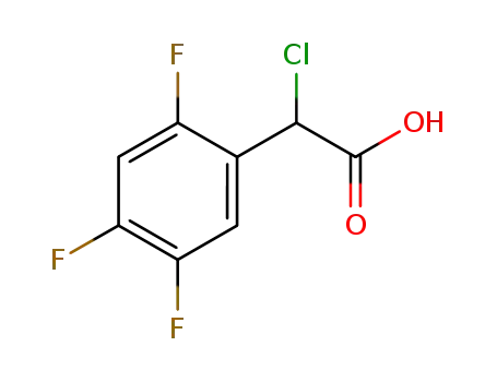 2-(2,4,5-trifluorophenyl)-2-chloroacetic acid