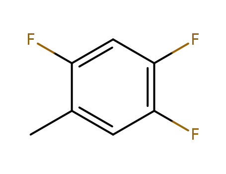 Molecular Structure of 887267-34-7 (2,4,5-Trifluorotoluene)