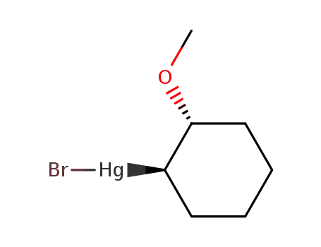 Molecular Structure of 42085-72-3 (Mercury, bromo(2-methoxycyclohexyl)-, cis-)