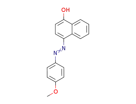 Molecular Structure of 3009-53-8 (4-[(4-methoxyphenyl)hydrazono]naphthalen-1(4H)-one)