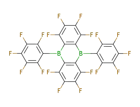 Boranthrene,
1,2,3,4,6,7,8,9-octafluoro-5,10-dihydro-5,10-bis(pentafluorophenyl)-