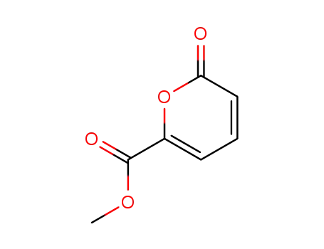 Molecular Structure of 68160-93-0 (methyl 2-oxo-2H-pyran-6-carboxylate)