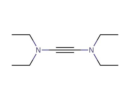 Molecular Structure of 5323-13-7 (Ethynediamine, tetraethyl-)