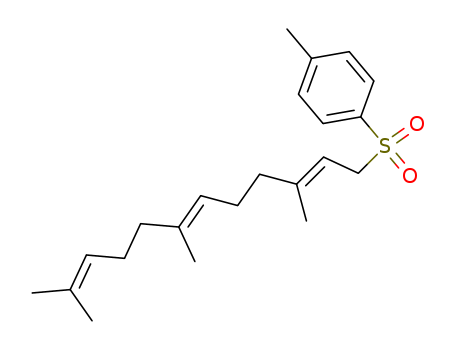 Benzene,1-methyl-4-[(3,7,11-trimethyl-2,6,10-dodecatrien-1-yl)sulfonyl]- cas  80370-68-9