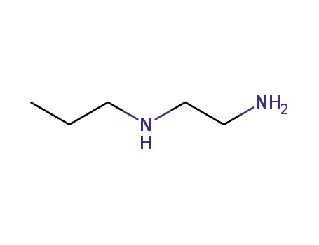 Molecular Structure of 111-39-7 (N-(N-PROPYL)ETHYLENEDIAMINE)