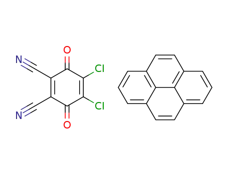 Molecular Structure of 6476-44-4 (pyrene - 2,3-dichloro-5,6-dicyano-p-benzoquinone complex)