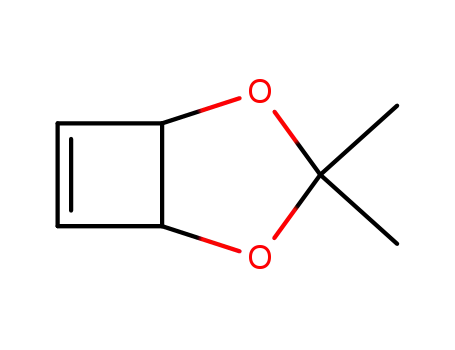 Molecular Structure of 115977-19-0 (2,4-Dioxabicyclo[3.2.0]hept-6-ene, 3,3-dimethyl-)