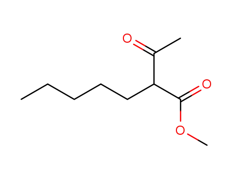 Molecular Structure of 68776-86-3 (Methyl 2-pentylacetoacetate)