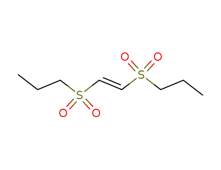 Molecular Structure of 1113-14-0 ((E)-1,1'-[vinylenebis(sulphonyl)]bispropane)