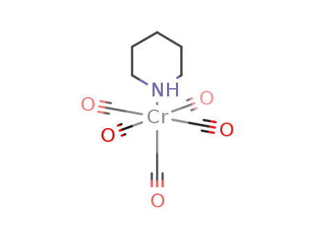 Molecular Structure of 15710-39-1 (Chromium,pentacarbonyl(piperidine)-, (OC-6-22)-)