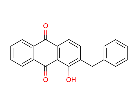 2-Benzyl-1-hydroxyanthracene-9,10-dione