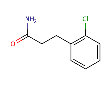 Molecular Structure of 134306-93-7 (BenzenepropanaMide, 2-chloro-)