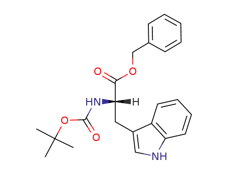 Molecular Structure of 57229-67-1 (BOC-TRP-OBZL)