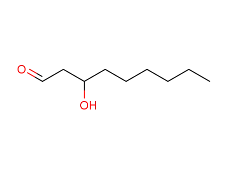 Molecular Structure of 22418-62-8 (3-hydroxynonanal)