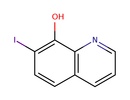Molecular Structure of 7385-89-9 (7-Iodo-8-quinolinol)