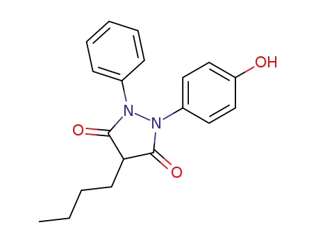 Molecular Structure of 129-20-4 (OXYPHENYL BUTAZONE)