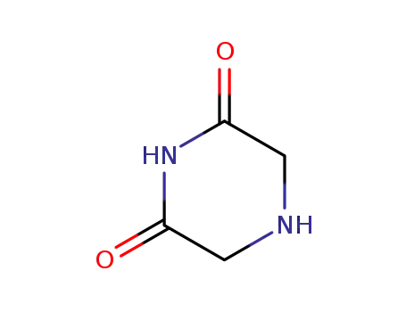 Molecular Structure of 4774-22-5 (Piperazine-2,6-dione)