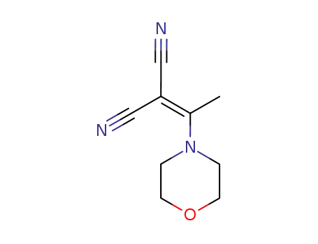 Molecular Structure of 111505-54-5 (2-(1-morpholinoethylidene)malononitrile)