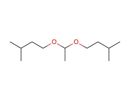 Molecular Structure of 13002-09-0 (1,1'-(Ethylidenebis(oxy))bis(3-methylbutane))
