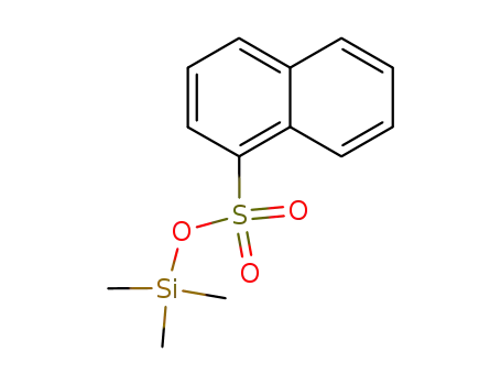 Molecular Structure of 81292-93-5 (Naphthalinsulfonsaeure-trimethylsilylester)