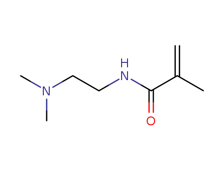 Molecular Structure of 13081-44-2 (N,N-DIMETHYLAMINOETHYL METHACRYLAMIDE)