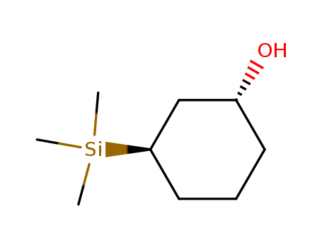 Cyclohexanol, 3-(trimethylsilyl)-, trans-(7452-99-5)