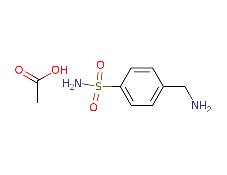 Molecular Structure of 13009-99-9 (Mafenide acetate)
