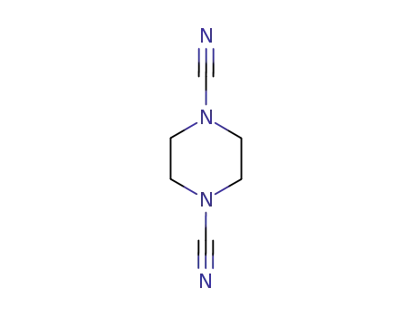 Molecular Structure of 22005-33-0 (piperazine-1,4-dicarbonitrile)