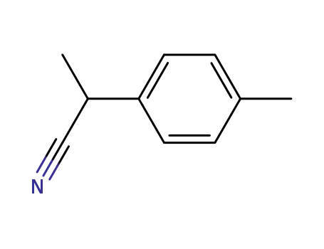 Molecular Structure of 75920-45-5 ((+/-)-2-(4'-methylphenyl)-propionitrile)