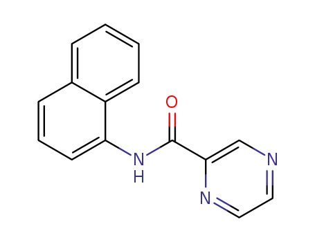 Molecular Structure of 320582-41-0 (N-(naphthalene-1-yl)-pyrazine-2-carboxamide)