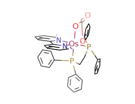 Molecular Structure of 116882-28-1 (carbonato{2,2'-bipyridyl}{1,2-bis(diphenylphosphino)ethano}osmium(II))