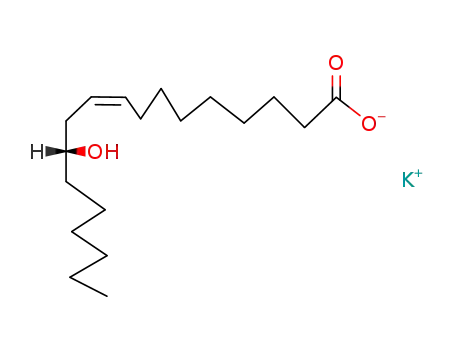 Molecular Structure of 7492-30-0 (POTASSIUM RICINOLEATE)