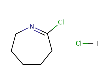 Molecular Structure of 4903-39-3 (2H-Azepine, 7-chloro-3,4,5,6-tetrahydro-, hydrochloride)