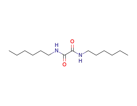 Molecular Structure of 3299-65-8 (Ethanediamide, N,N'-dihexyl-)
