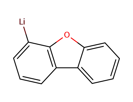 Molecular Structure of 16669-47-9 (Lithium, 4-dibenzofuranyl-)