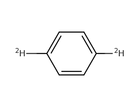 Molecular Structure of 1684-46-4 (Benzene-1,4-d2)